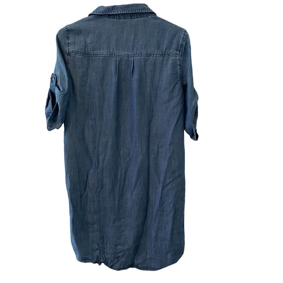 LOFT Lounge Chambray Shirt Dress Size XS - Picture 5 of 5